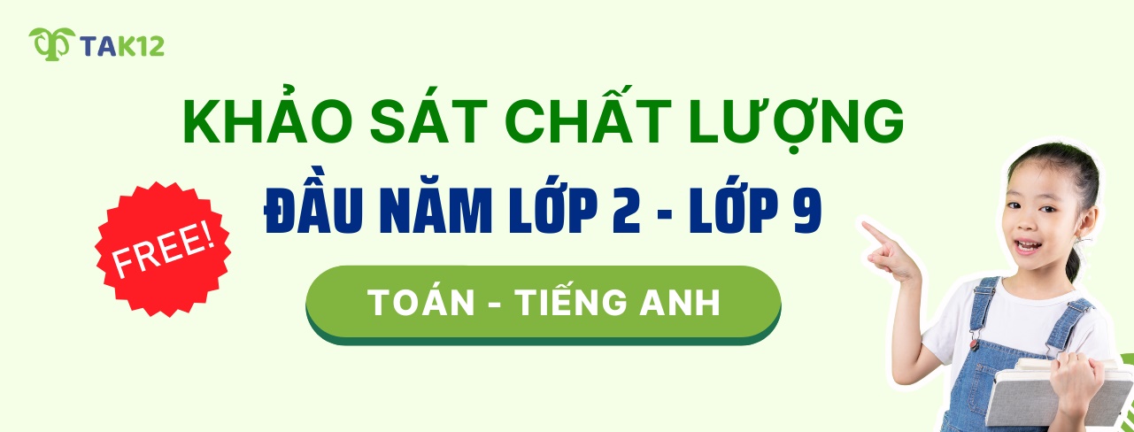 Khảo sát chất lượng lớp 2-9
